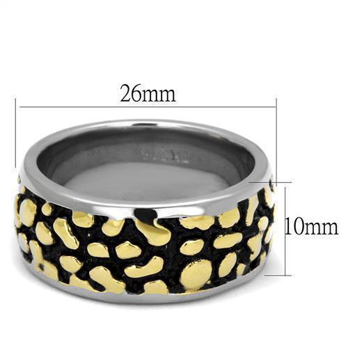 Anillo Color Oro Para Hombres de Acero Inoxidable Estilo Jaguar - Jewelry Store by Erik Rayo