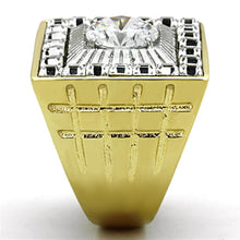 Load image into Gallery viewer, Anillo Color Oro Para Hombres y Ninos de Acero Inoxidable Estilo Mafia - Jewelry Store by Erik Rayo
