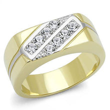Load image into Gallery viewer, Anillo Color Oro Para Hombres de Acero Inoxidable Formal Italiano - Jewelry Store by Erik Rayo

