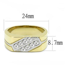 Load image into Gallery viewer, Anillo Color Oro Para Hombres de Acero Inoxidable Formal Italiano - Jewelry Store by Erik Rayo
