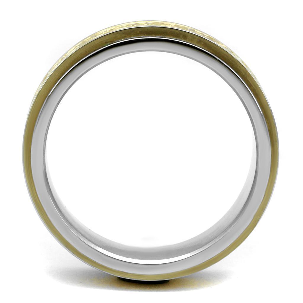 Anillo Color Oro Para Hombres de Acero Inoxidable Nueva Arquitectura - Jewelry Store by Erik Rayo