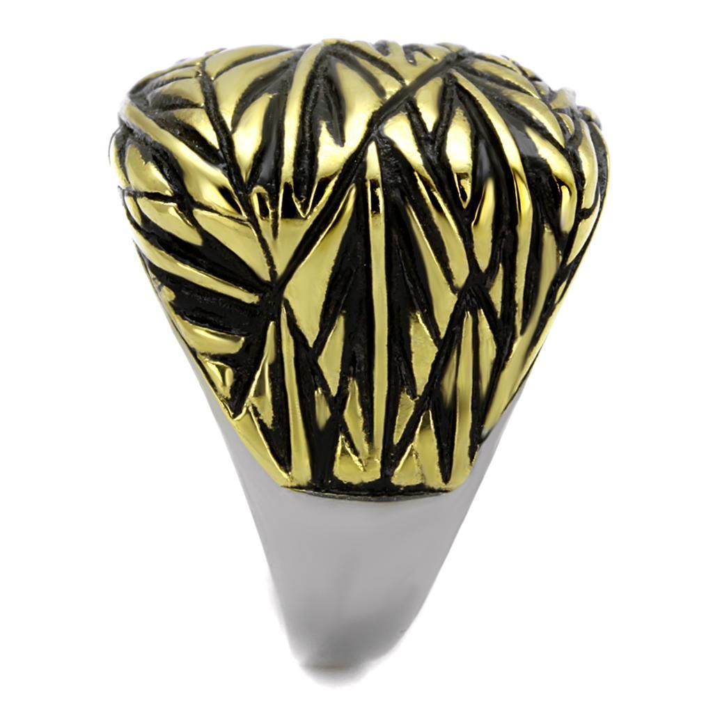 Anillo Color Oro Para Hombres de Acero Inoxidable Safari - Jewelry Store by Erik Rayo