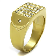 Load image into Gallery viewer, Anillo Color Oro Para Hombres y Ninos de Acero Inoxidable Zetas - Jewelry Store by Erik Rayo
