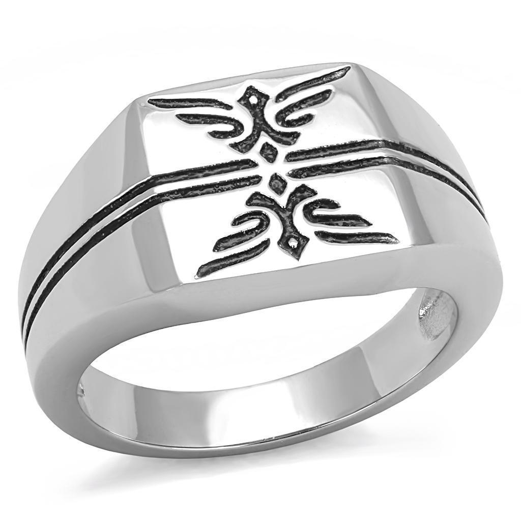 Anillo Color Plata Para Hombres de Acero Inoxidable Aguila en Refleccion - Jewelry Store by Erik Rayo