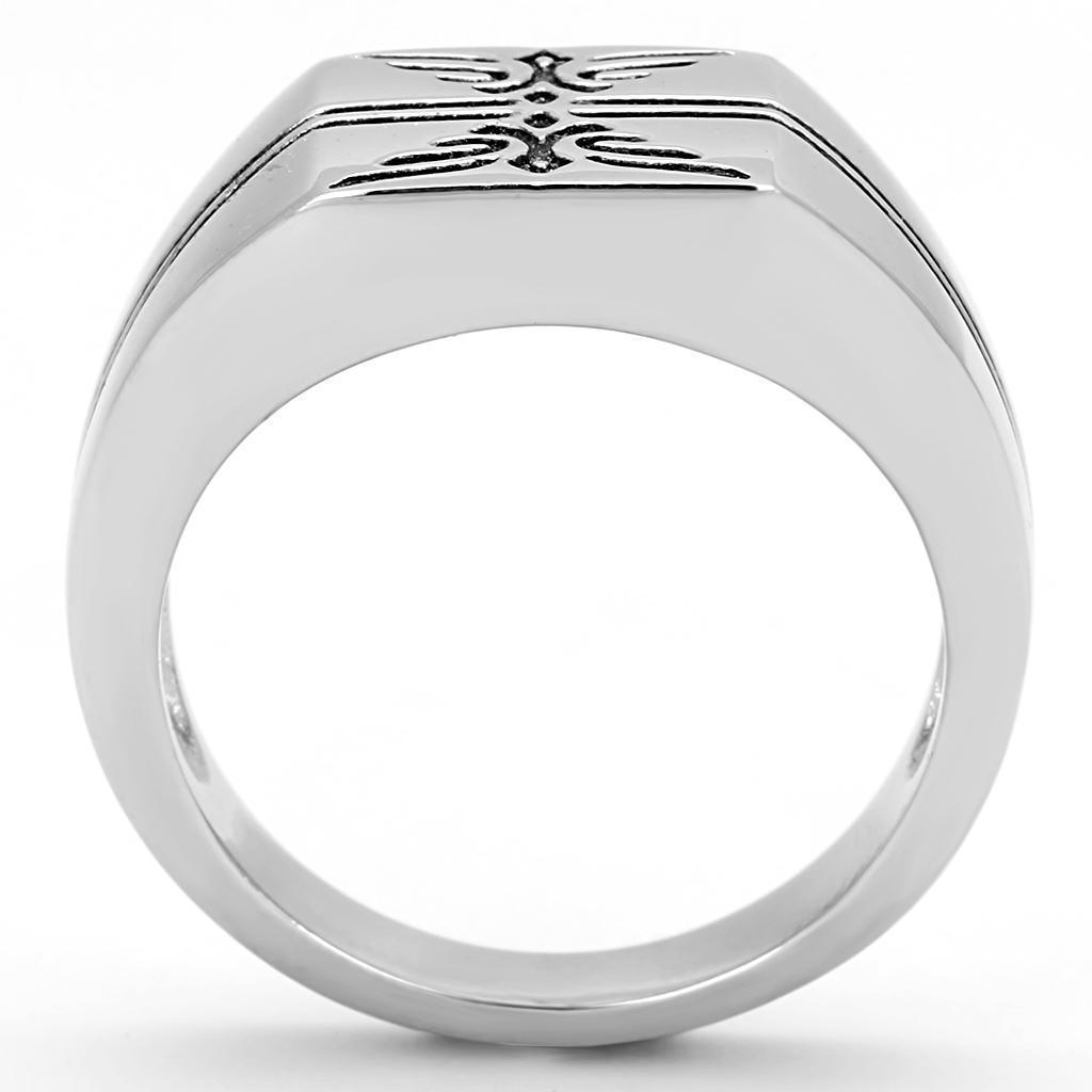 Anillo Color Plata Para Hombres de Acero Inoxidable Aguila en Refleccion - Jewelry Store by Erik Rayo