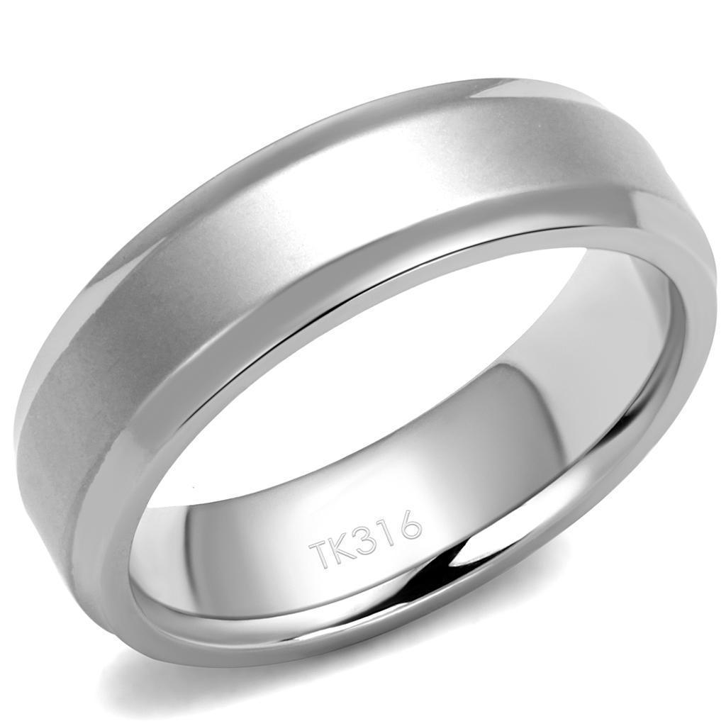 Anillo Color Plata Para Hombres de Acero Inoxidable Classico - Jewelry Store by Erik Rayo