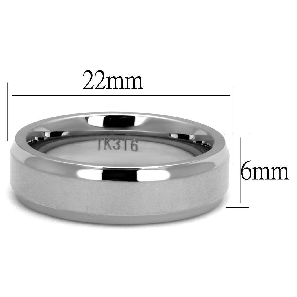 Anillo Color Plata Para Hombres de Acero Inoxidable Classico - Jewelry Store by Erik Rayo