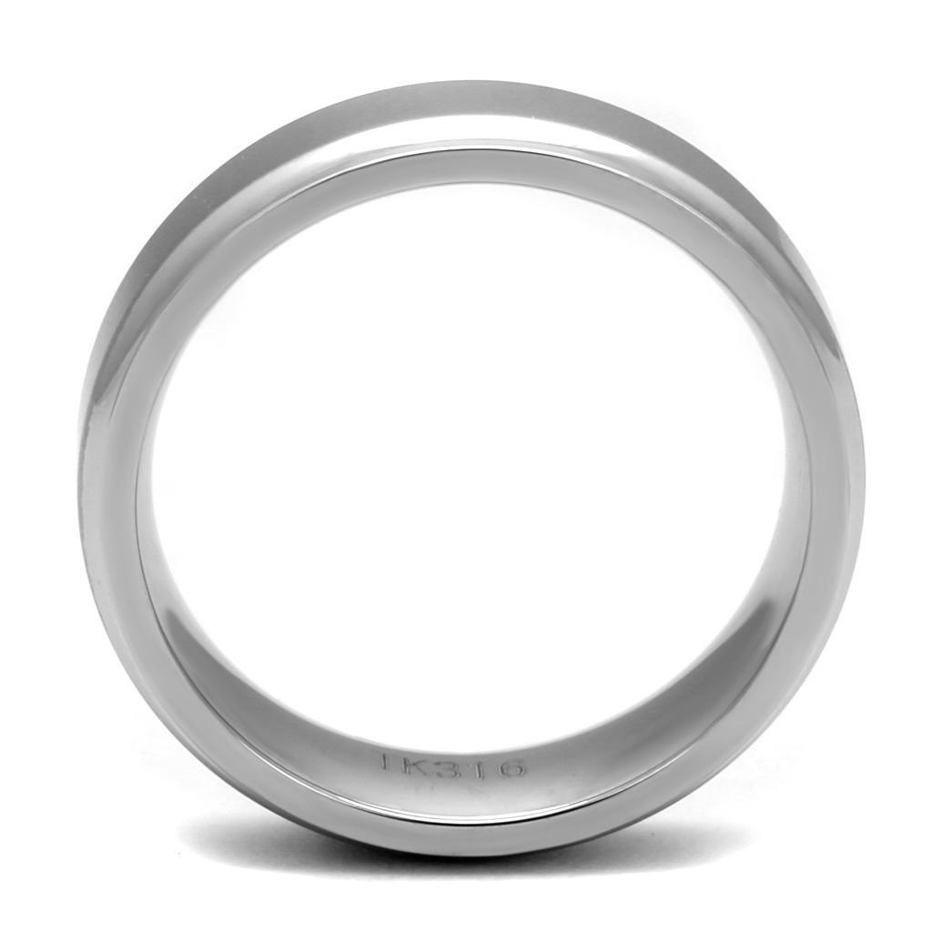Anillo Color Plata Para Hombres de Acero Inoxidable Classico - Jewelry Store by Erik Rayo