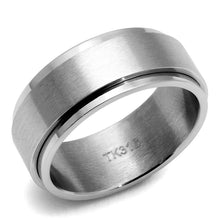 Load image into Gallery viewer, Anillo Color Plata Para Hombres de Acero Inoxidable Classico Esquina Grande - Jewelry Store by Erik Rayo
