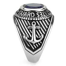 Load image into Gallery viewer, Anillo Color Plata Para Hombres y Ninos de Acero Inoxidable Coast Guard Military - Jewelry Store by Erik Rayo
