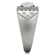 Load image into Gallery viewer, Anillo Color Plata Para Hombres de Acero Inoxidable con Curvas - Jewelry Store by Erik Rayo
