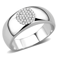 Load image into Gallery viewer, Anillo Color Plata Para Hombres y Ninos de Acero Inoxidable Diamantes en Circulo - Jewelry Store by Erik Rayo
