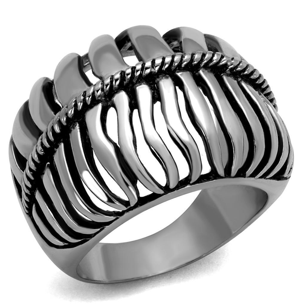 Anillo Color Plata Para Hombres de Acero Inoxidable Divisiones - Jewelry Store by Erik Rayo
