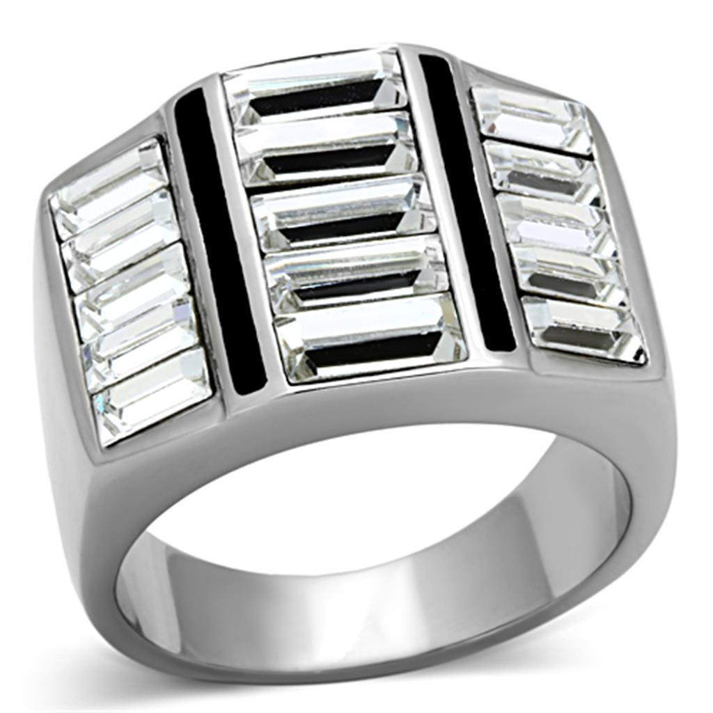 Anillo Color Plata Para Hombres de Acero Inoxidable El Atractivo - Jewelry Store by Erik Rayo