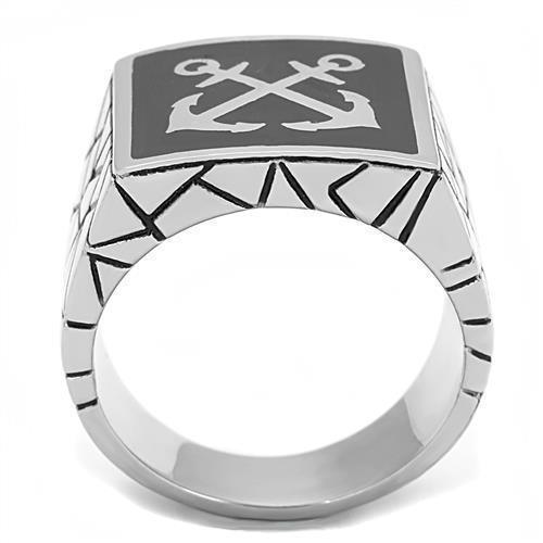 Anillo Color Plata Para Hombres de Acero Inoxidable - Jewelry Store by Erik Rayo