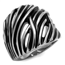 Load image into Gallery viewer, Anillo Color Plata Para Hombres y Ninos de Acero Inoxidable Estilo Safari - Jewelry Store by Erik Rayo
