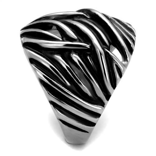 Anillo Color Plata Para Hombres de Acero Inoxidable Estilo Safari - Jewelry Store by Erik Rayo