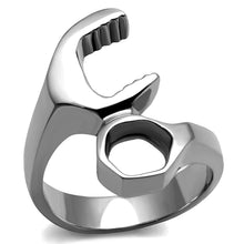 Load image into Gallery viewer, Anillo Color Plata Para Hombres y Ninos de Acero Inoxidable Herramienta - Jewelry Store by Erik Rayo
