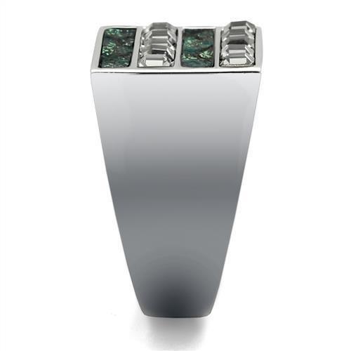 Anillo Color Plata Para Hombres de Acero Inoxidable Illusion - Jewelry Store by Erik Rayo
