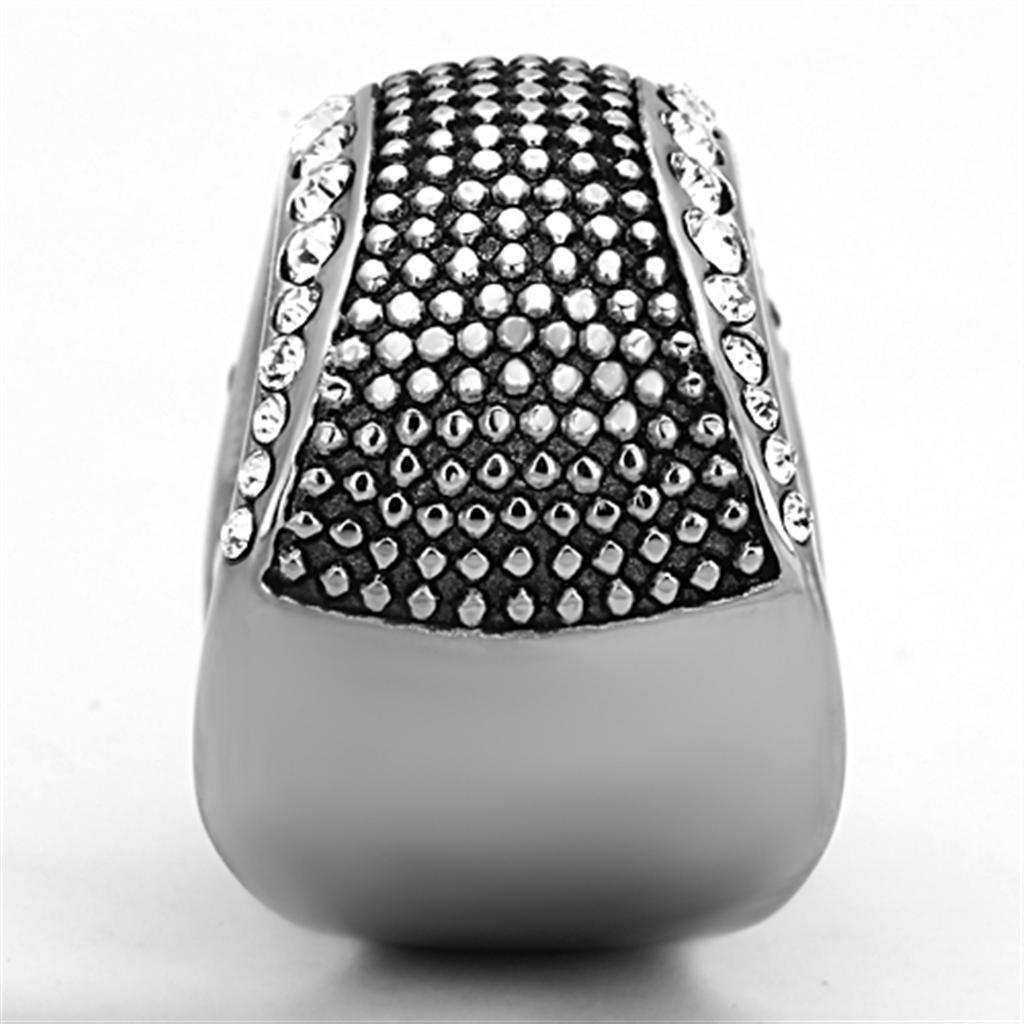 Anillo Color Plata Para Hombres de Acero Inoxidable La Calle Antigua - Jewelry Store by Erik Rayo