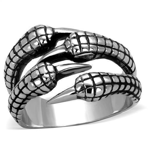 Anillo Color Plata Para Hombres de Acero Inoxidable Lanciano - Jewelry Store by Erik Rayo