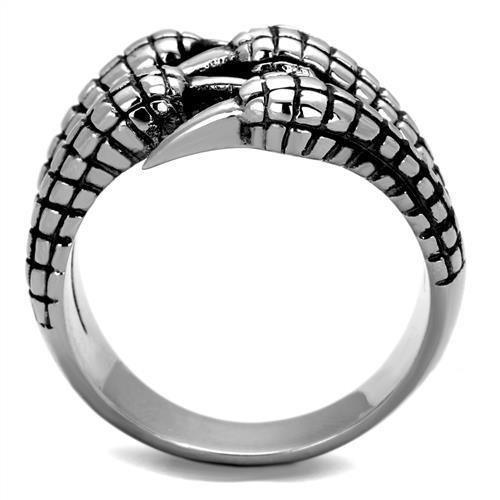 Anillo Color Plata Para Hombres de Acero Inoxidable Lanciano - Jewelry Store by Erik Rayo