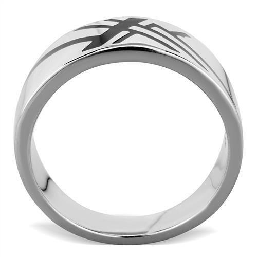 Anillo Color Plata Para Hombres de Acero Inoxidable Mantanas Modernas - Jewelry Store by Erik Rayo