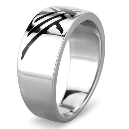 Anillo Color Plata Para Hombres de Acero Inoxidable Mantanas Modernas - Jewelry Store by Erik Rayo