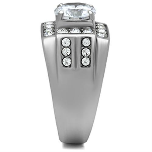Anillo Color Plata Para Hombres de Acero Inoxidable Masculino Sencillo - Jewelry Store by Erik Rayo