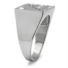 Load image into Gallery viewer, Anillo Color Plata Para Hombres y Ninos de Acero Inoxidable Mitad - Jewelry Store by Erik Rayo
