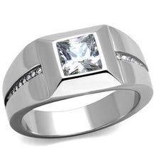 Load image into Gallery viewer, Anillo Color Plata Para Hombres y Ninos de Acero Inoxidable Ortona - Jewelry Store by Erik Rayo
