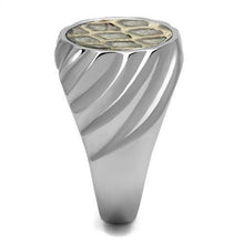 Load image into Gallery viewer, Anillo Color Plata Para Hombres y Ninos de Acero Inoxidable Piedra Jaguar de Diamante - Jewelry Store by Erik Rayo
