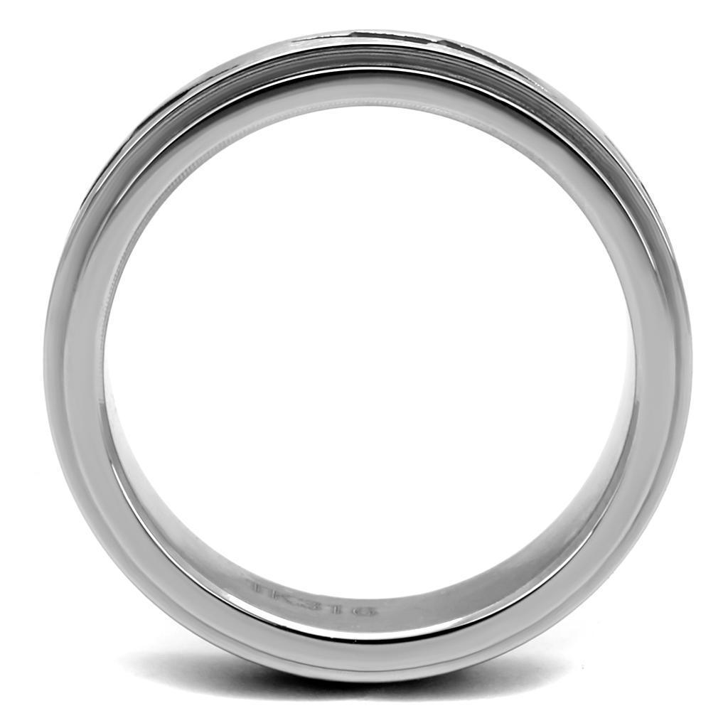 Anillo Color Plata Para Hombres de Acero Inoxidable Rayos - Jewelry Store by Erik Rayo