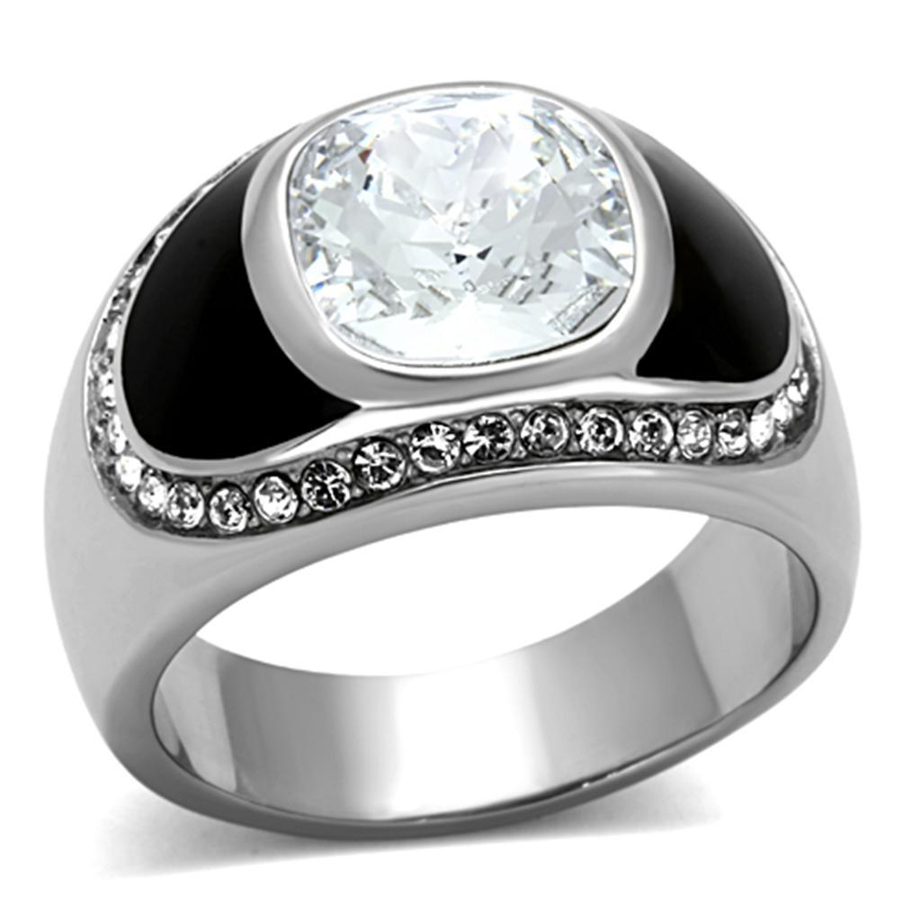 Anillo Color Plata Para Hombres de Acero Inoxidable Significativo Importante - Jewelry Store by Erik Rayo
