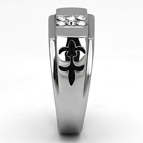 Anillo Color Plata Para Hombres de Acero Inoxidable Simple y Unico - Jewelry Store by Erik Rayo