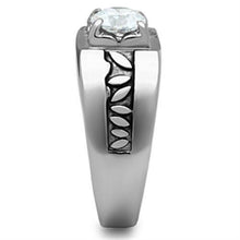 Load image into Gallery viewer, Anillo Color Plata Para Hombres y Ninos de Acero Inoxidable Solitario con Semillas - Jewelry Store by Erik Rayo
