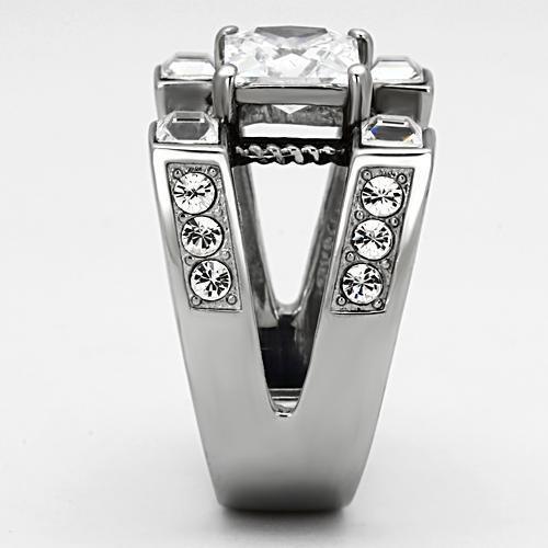 Anillo Color Plata Para Hombres de Acero Inoxidable Unico y Elegante - Jewelry Store by Erik Rayo
