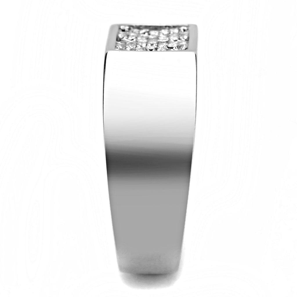 Anillo Color Plata Para Hombres de Acero Inoxidable X - Jewelry Store by Erik Rayo
