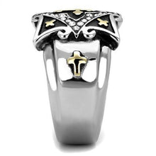 Load image into Gallery viewer, Anillo Para Hombres de Cruz de Acero Inoxidable Catolico Christiano de Jesus - Jewelry Store by Erik Rayo
