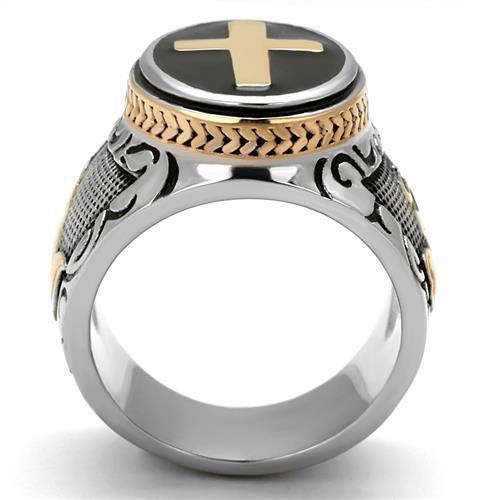 Anillo Para Hombres Padre Hijo Espiritu Santo de Acero Inoxidable - Jewelry Store by Erik Rayo