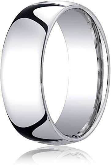Band Ring Men's Stainless Steel 8mm Classic - Jewelry Store by Erik Rayo