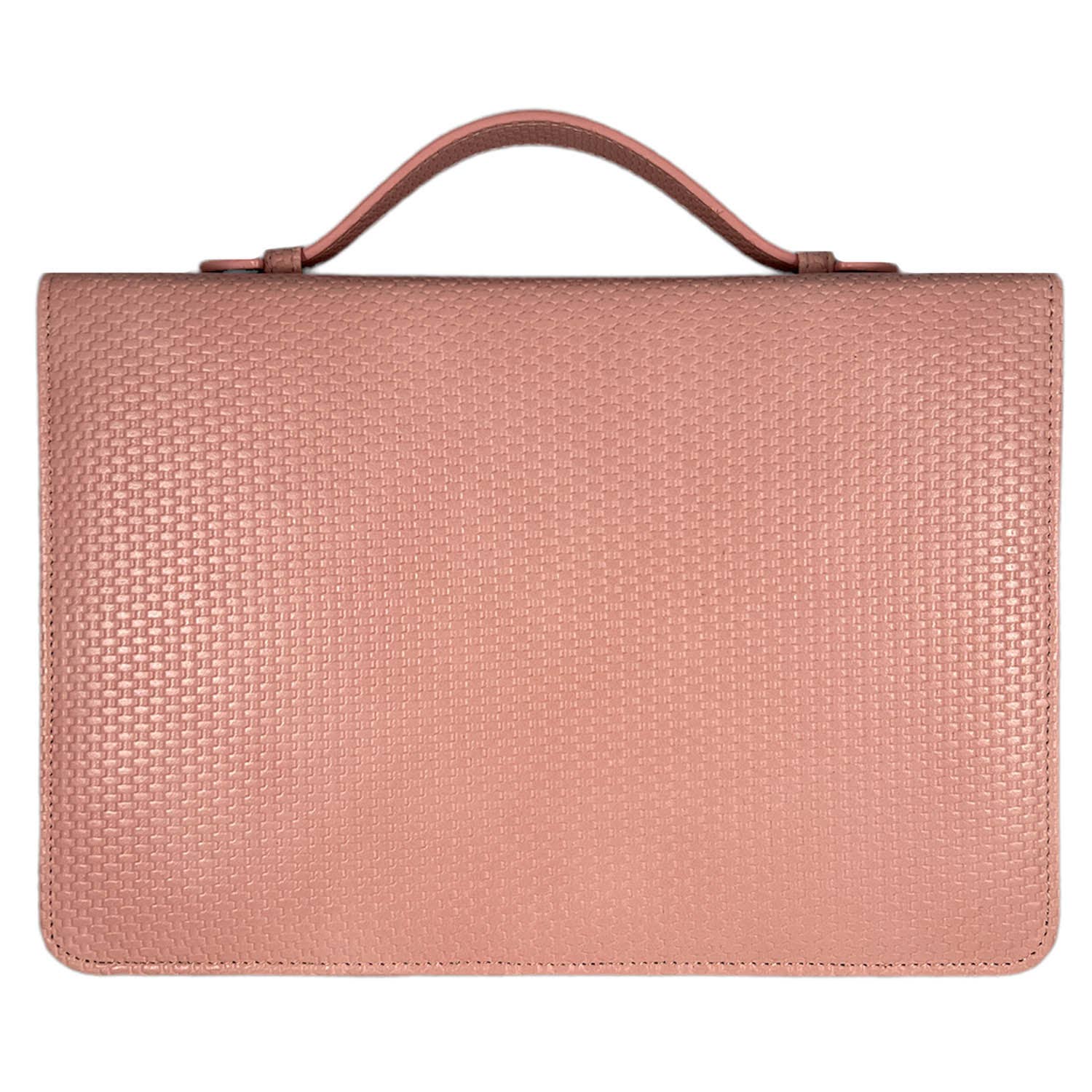 White Dove -Bible Cover WEAVE  "LOVE"-PINK-XL