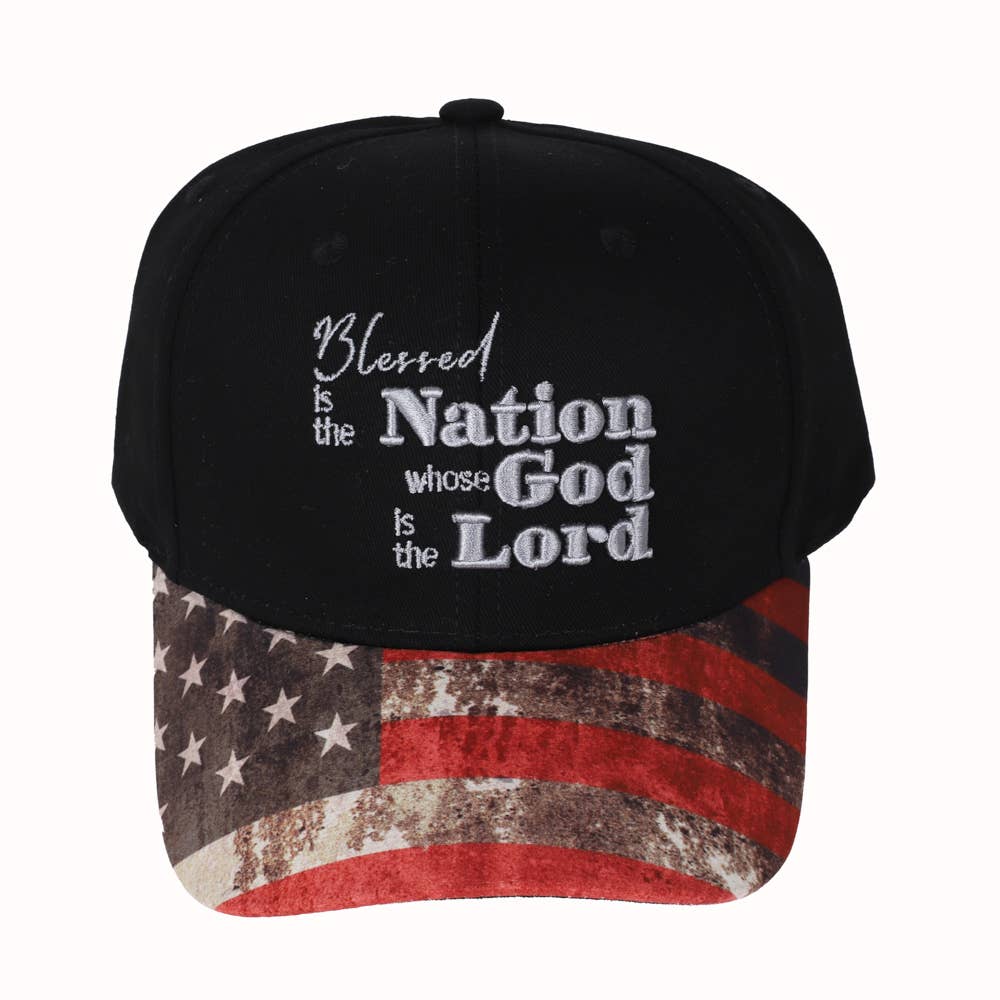 Cap Blessed Nation Black