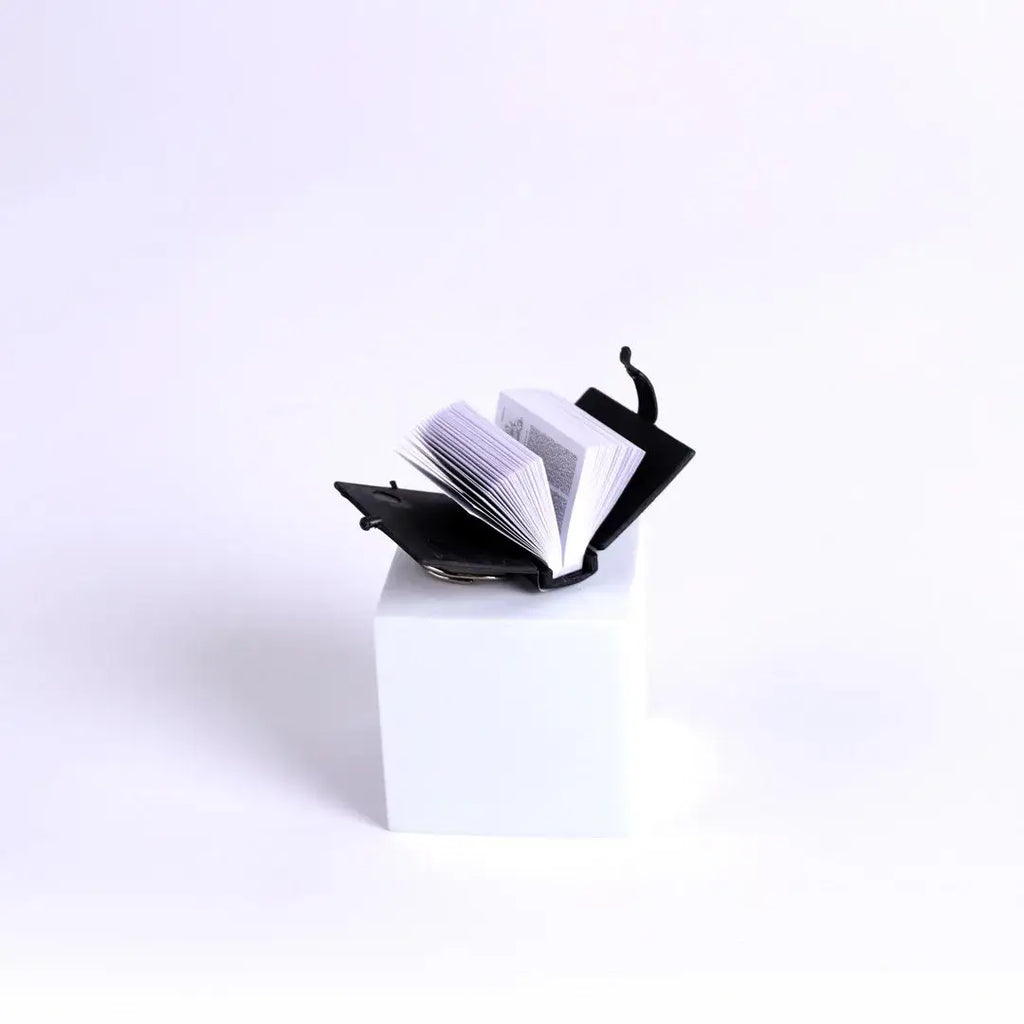Mini Bible Keychain Black
