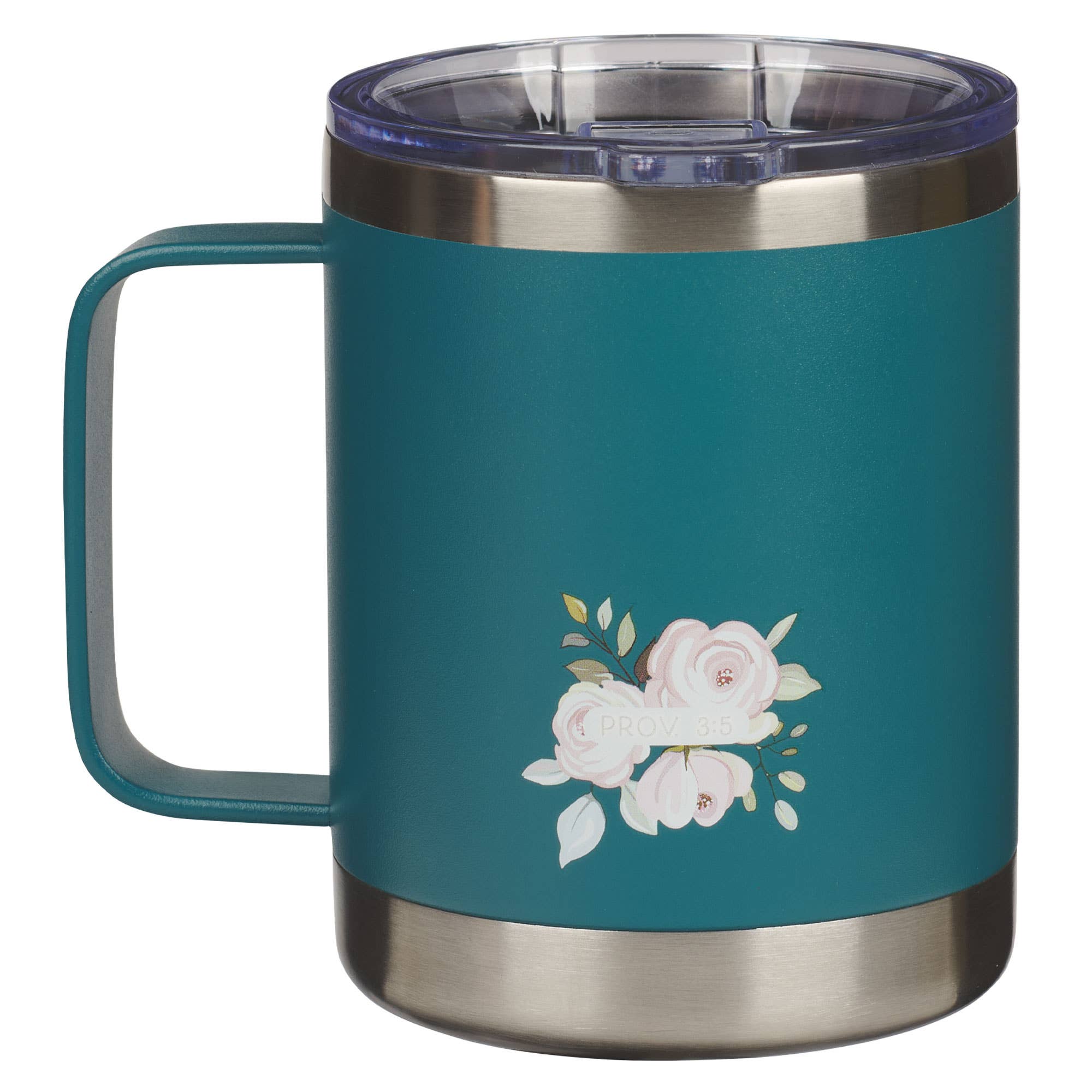 Mug SS Camp Teal Trust in the Lord Prov. 3:5