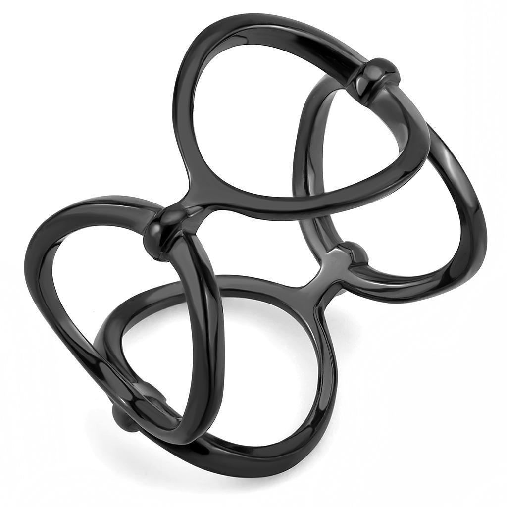 Black Rings for Women Anillo Para Mujer Stainless Steel Ring Alsace - Jewelry Store by Erik Rayo