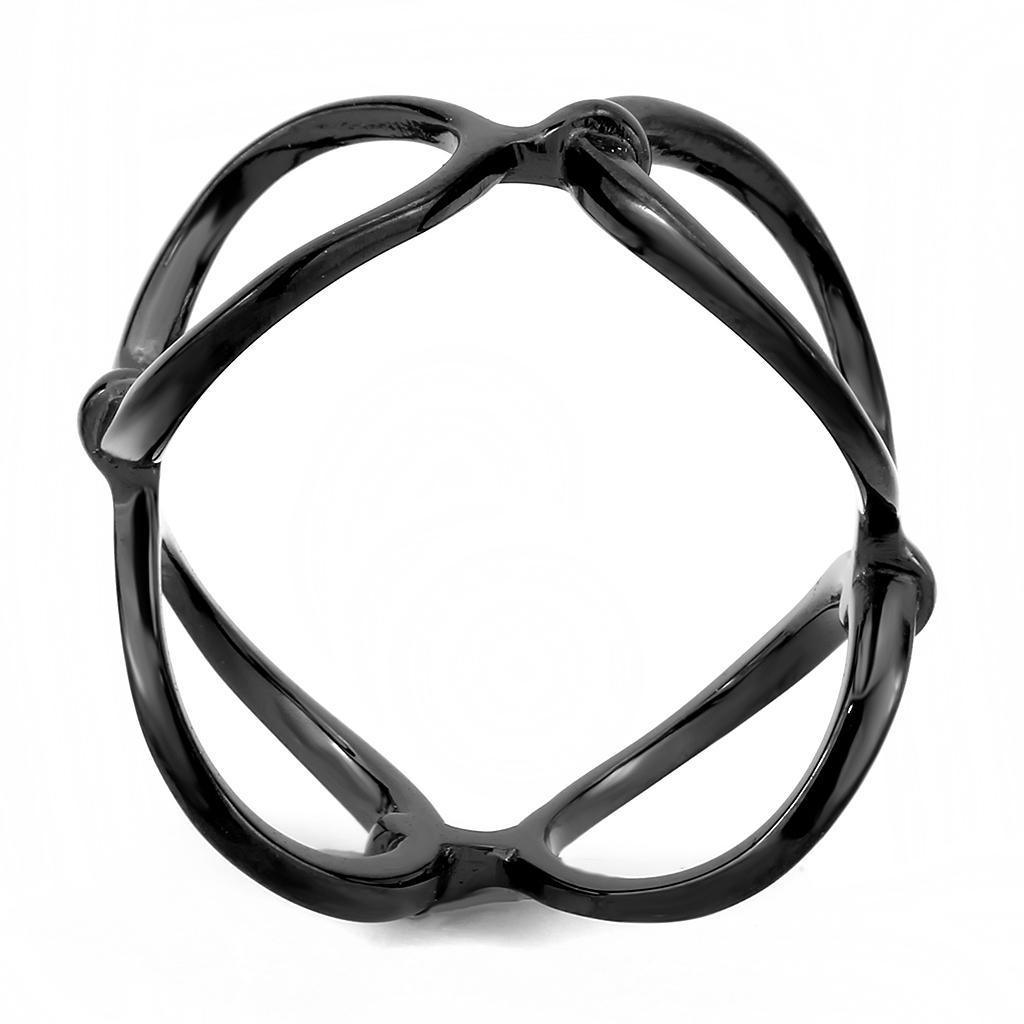 Black Rings for Women Anillo Para Mujer Stainless Steel Ring Alsace - Jewelry Store by Erik Rayo