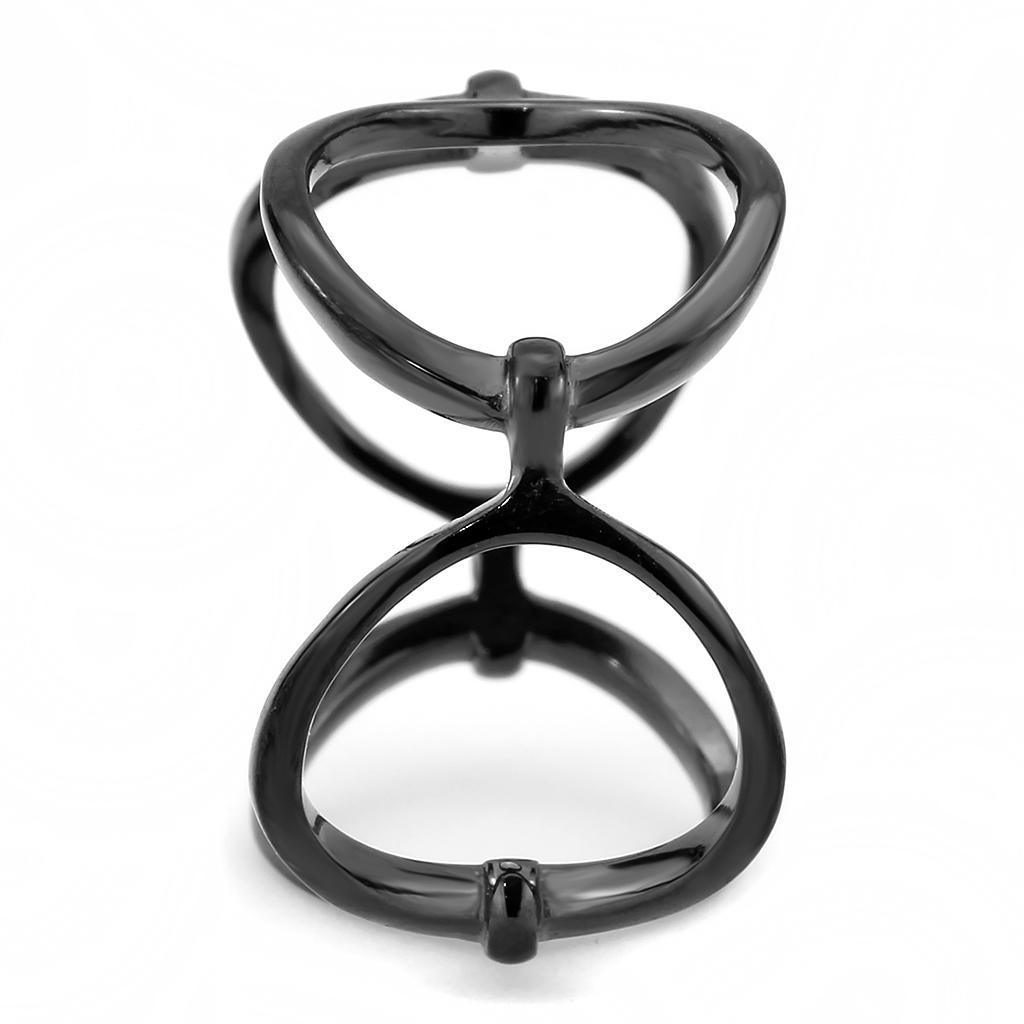 Black Rings for Women Anillo Para Mujer Stainless Steel Ring Alsace - Jewelry Store by Erik Rayo