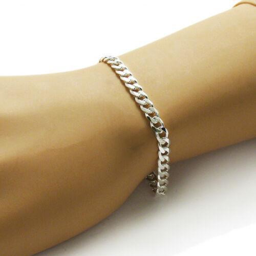 Bracelet for Men and Women 925 Sterling Silver Plata Cuban Curb Link - Jewelry Store by Erik Rayo