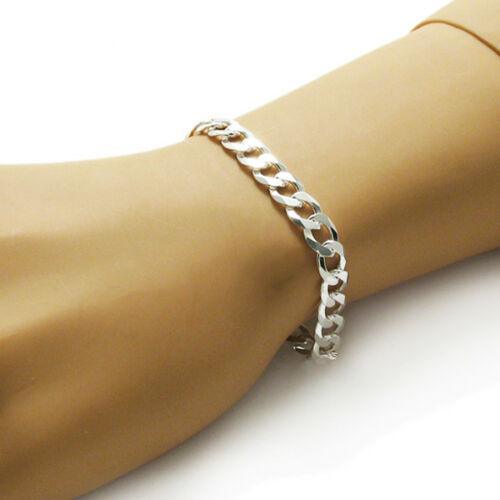 Bracelet for Men and Women 925 Sterling Silver Plata Cuban Curb Link - Jewelry Store by Erik Rayo